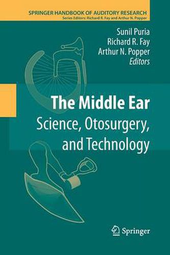 Cover image for The Middle Ear: Science, Otosurgery, and Technology