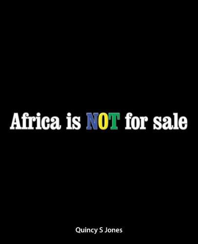 Cover image for Africa Is Not for Sale