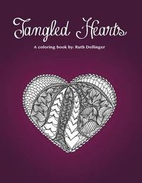 Cover image for Tangled Hearts: A coloring book