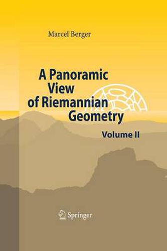 A Panoramic View of Riemannian Geometry