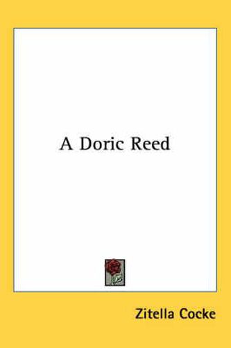 Cover image for A Doric Reed