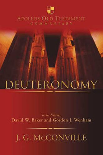 Cover image for Deuteronomy: An Introduction And Commentary