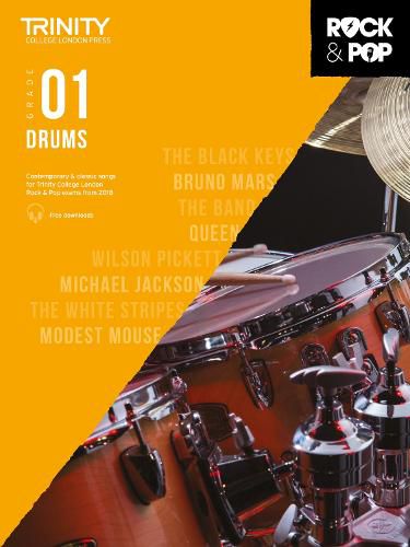 Cover image for Trinity Rock and Pop Drums Grade 1