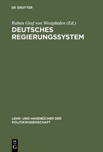 Cover image for Deutsches Regierungssystem