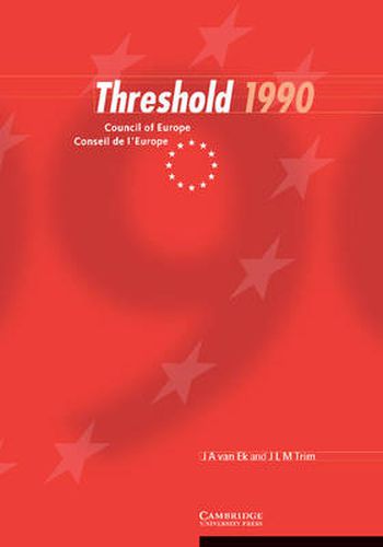 Cover image for Threshold 1990