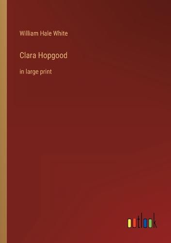 Cover image for Clara Hopgood