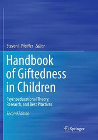 Cover image for Handbook of Giftedness in Children: Psychoeducational Theory, Research, and Best Practices