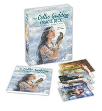 Cover image for The Celtic Goddess Oracle Deck: Includes 52 Cards and a 128-Page Illustrated Book