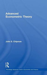 Cover image for Advanced Econometric Theory