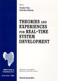 Cover image for Theories And Experiences For Real-time System Development