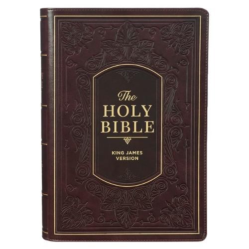 Cover image for KJV Study Bible, Standard King James Version Holy Bible, Burgundy Hardcover