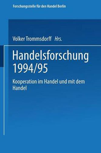 Cover image for Kooperation Im Handel Und Mit Dem Handel