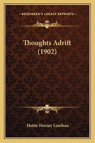 Cover image for Thoughts Adrift (1902)