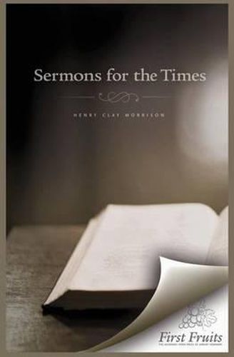 Cover image for Sermons for the Times