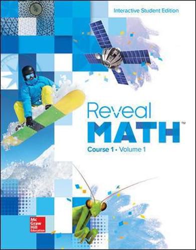 Cover image for Reveal Math, Course 1, Interactive Student Edition, Volume 1