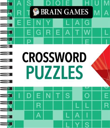 Cover image for Brain Games - Crossword Puzzles (Arrow - Green)