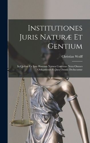 Cover image for Institutiones Juris Naturae Et Gentium