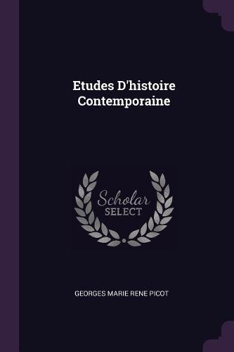 Cover image for Etudes D'histoire Contemporaine