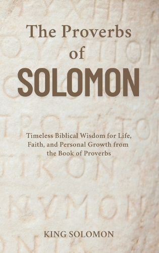Cover image for The Proverbs of Solomon