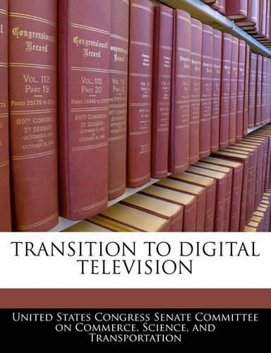 Cover image for Transition to Digital Television