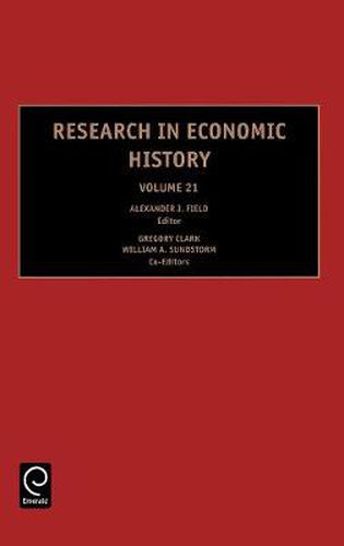 Cover image for Research in Economic History