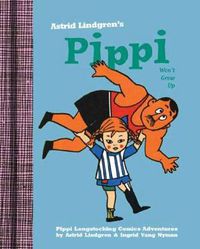 Cover image for Pippi Won't Grow Up