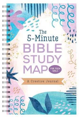 Cover image for The 5-Minute Bible Study Map for Teen Girls