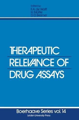 Cover image for Therapeutic Relevance of Drug Assays