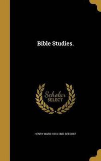 Cover image for Bible Studies.