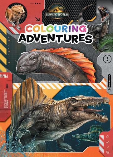 Cover image for Jurassic World Rebirth: Colouring Adventures (Universal)