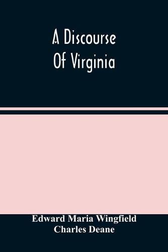 Cover image for A Discourse Of Virginia