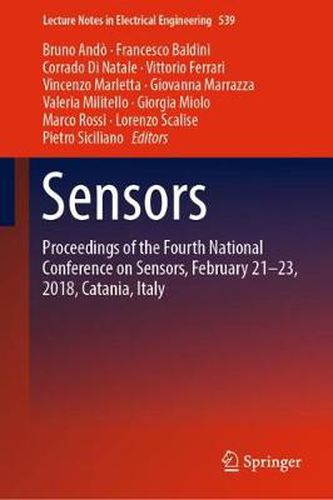 Cover image for Sensors: Proceedings of the Fourth National Conference on Sensors, February 21-23, 2018, Catania, Italy