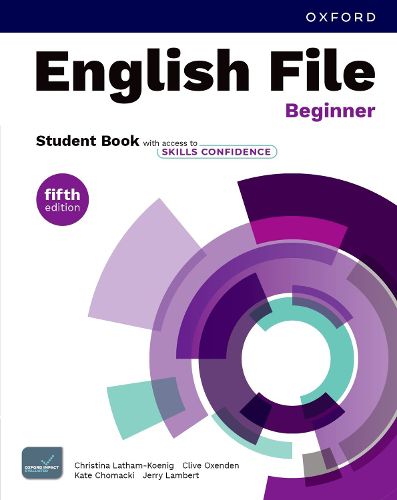 Cover image for English File fifth edition: Beginner: Student Book with access to Skills Confidence