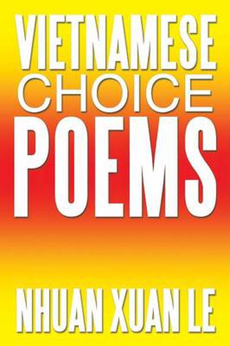 Cover image for Vietnamese Choice Poems