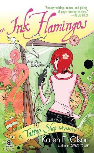 Cover image for Ink Flamingos: A Tattoo Shop Mystery