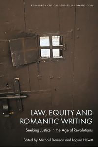 Cover image for Law, Equity and Romantic Writing