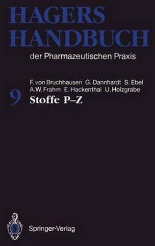 Hagers Handbuch der Pharmazeutischen Praxis