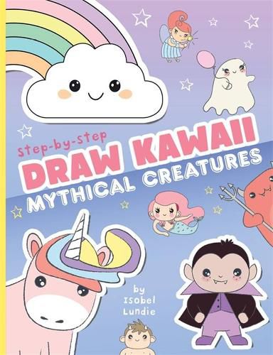 Cover image for Draw Kawaii: Cute Mythical Creatures