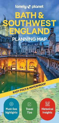 Cover image for Lonely Planet Bath & Southwest England Planning Map