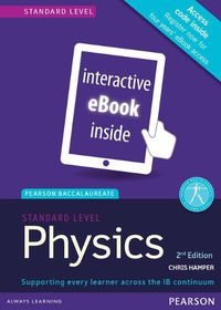 Cover image for Pearson Baccalaureate Physics Standard Level 2nd edition ebook only edition (etext) for the IB Diploma: Industrial Ecology