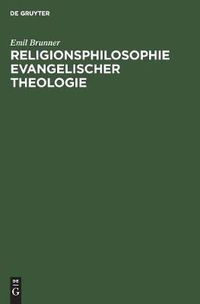 Cover image for Religionsphilosophie Evangelischer Theologie