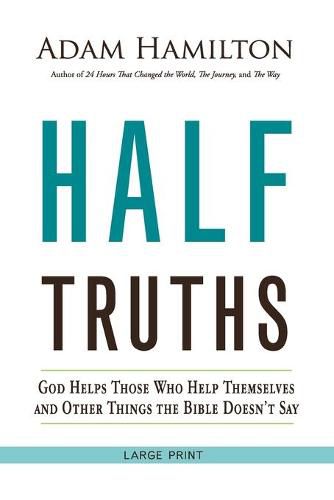 Cover image for Half Truths [Large Print]