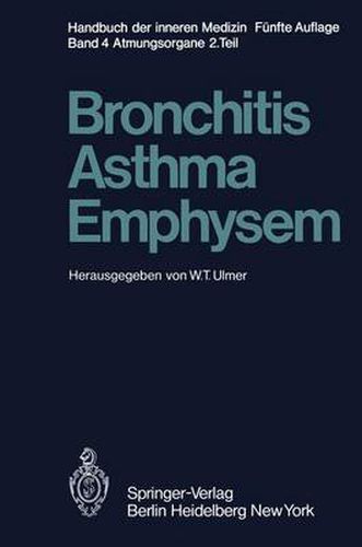 Cover image for Bronchitis * Asthma Emphysem