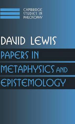 Cover image for Papers in Metaphysics and Epistemology: Volume 2