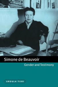 Cover image for Simone de Beauvoir, Gender and Testimony