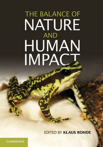 Cover image for The Balance of Nature and Human Impact