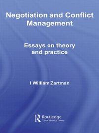 Cover image for Negotiation and Conflict Management: Essays on Theory and Practice