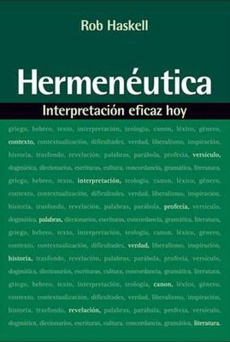 Cover image for Hermeneutica: Interpretacion Eficaz Hoy