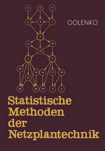 Cover image for Statistische Methoden Der Netzplantechnik