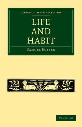 Cover image for Life and Habit